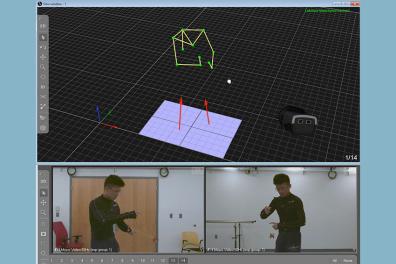 Motion capture lab