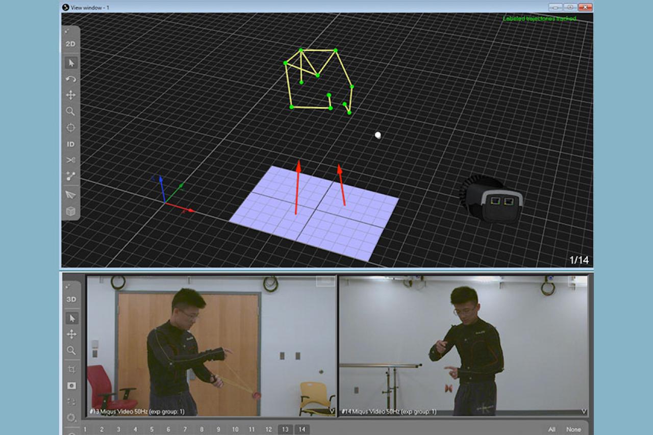Motion Capture Suite Center for Clinical and Translational Research